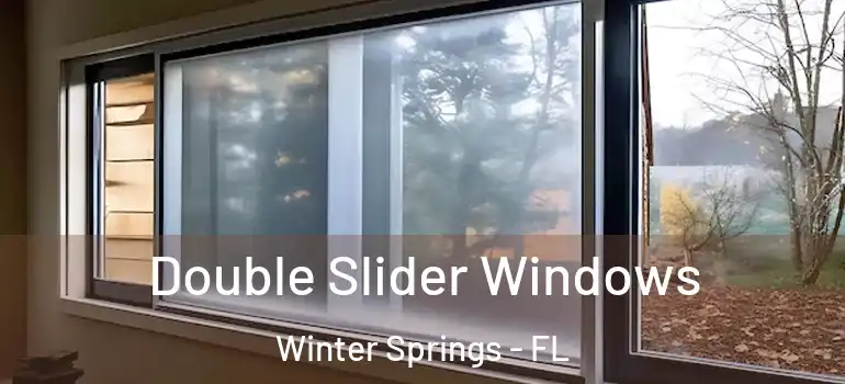  Double Slider Windows Winter Springs - FL