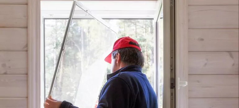 Expandable Window Screen Installation in Winter Springs, FL