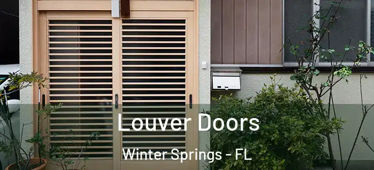  Louver Doors Winter Springs - FL