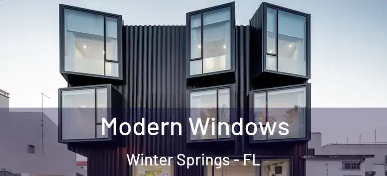  Modern Windows Winter Springs - FL
