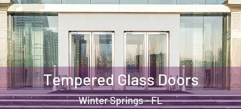  Tempered Glass Doors Winter Springs - FL
